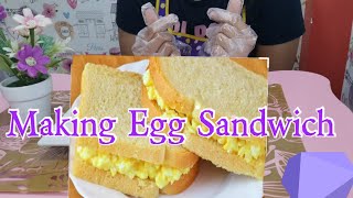 Hana's Fist Online Class Activity | Making Egg Sandwich | Grade 7