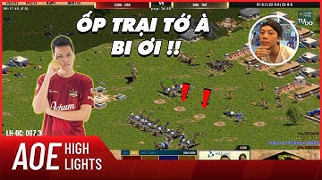 AoE Highlight | BiBi choáng váng với pha đỡ nhà dẻo như kẹo cao su của Chim Sẻ