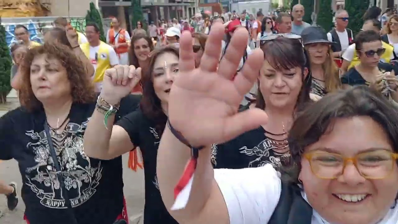 Fiestas de San Juan de Soria, año 2024.  Viernes de toros...Peñas Sanjuaneras