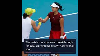 Alexandra Eala Upsets Iga Swiatek at Miami Open: A Dream Come True