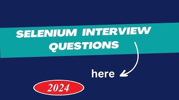 Selenium Real-time Interview Questions