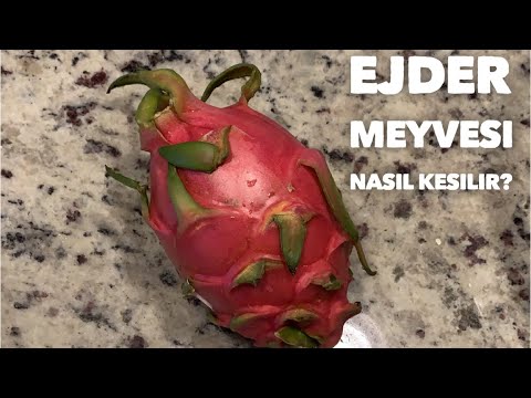 EJDER MEYVESİ ➡️ EN KOLAY NASIL KESİLİR👏⭐️