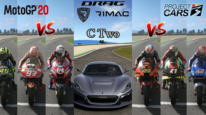 Rimac Concept Two Destroying MotoGp Bikes IN Drag Race