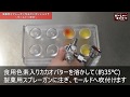 モールドチョコレート（色素カカオバター）吹付・製菓用スプレーガン