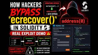 How Hackers Bypass ecrecover in Solidity