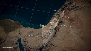 Carte animée : le Proche-Orient | AFP