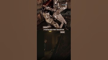 Pyramid Head First Encounter 🔪 Original vs. Remake