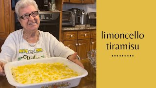 Nonna's Super Lemony Limoncello Tiramisu (e109)