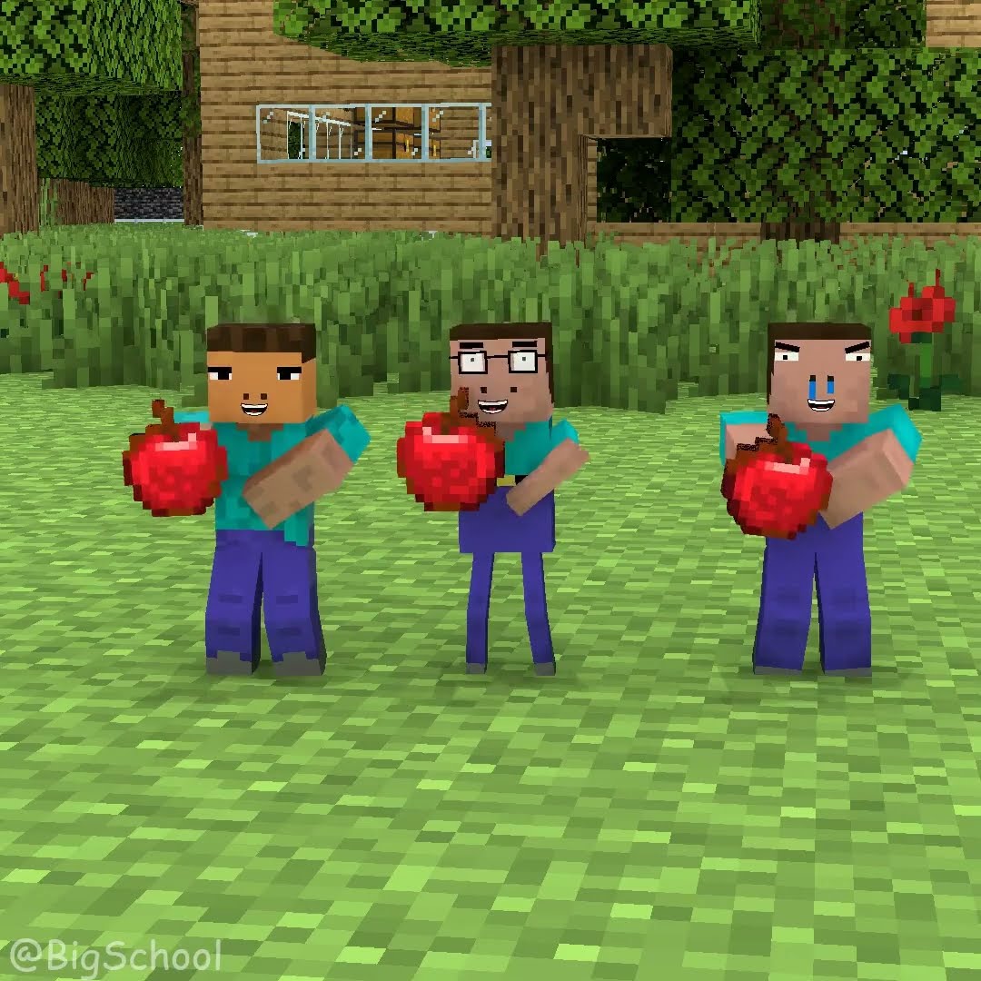 Herobrine and his friends troll Steve and the ending! ?