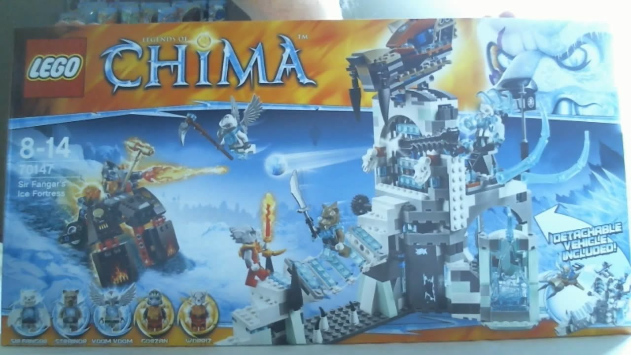 LEGO Live Construction Legends of Chima s Sir Fangar s Ice Fortress 1 4 [Fran