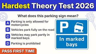 Theory Test 2026 UK | Ultimate Official Theory Test Hardest UPDATED DVSA Styled Questions! | PASS