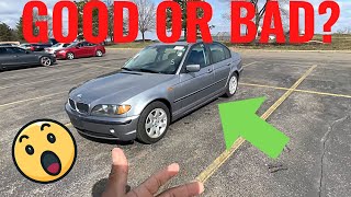 I WON A 2004 BMW 325i for $1,600 FROM MANHEIM CAR DEALER ONLY AUTO AUCTION! GOOD OR BAD BUY?