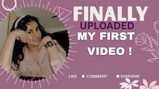 “This Is Why I Almost Never Started | My First Video” Honest intro #foryou #youtube 