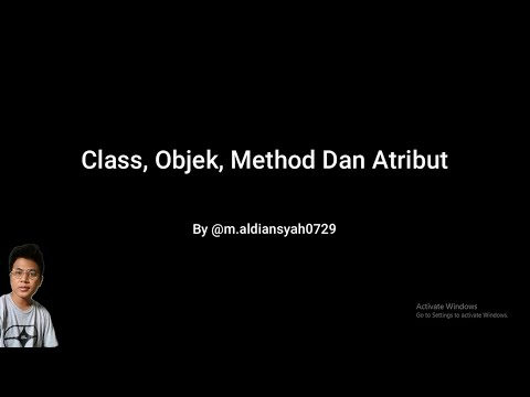 Program Java Class, Objek, Method Dan Atribut