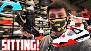 Best Sneakers SITTING at the MALL MARCH SNEAKER SHOPPING SO MANY JORDAN 1s