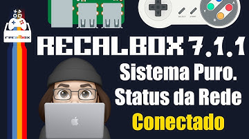 SISTEMA RECALBOX 7.1.1 (Direto do Site Recalbox) com Rede Conectada - (Cirurgião Vídeos)