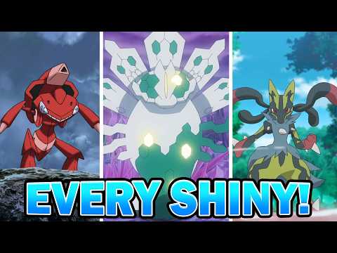 Every Shiny Pokémon in the Pokémon Anime!