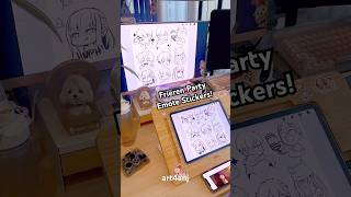 Sketching Frieren PARTY EMOTE sticker merch! 🩵✨ #sketching #frierenbeyondjourneysend #chibi Sketching Frieren PARTY EMOTE sticker merch! 🩵✨ #sketching #frierenbeyondjourneysend #chibi