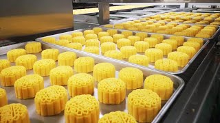 Semi-Automatic Mooncake Assembly Line: Daily Output Of More Than 100,000 Pieces #Mooncake