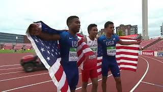 Lalu Muhammad Zohri IAAF U20 WC 2018 Men's 100m Final