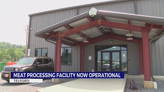 Local meat processing facility is open with benefits both for local farmers and students