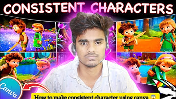 How to create Consistent Character Step by Step  in Canva AI with Magic Studio AI🔥| Rehan Tutorials