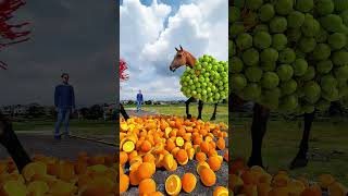 Horse have fruits special effects c4d works #shortsfeed #shortsyoutube