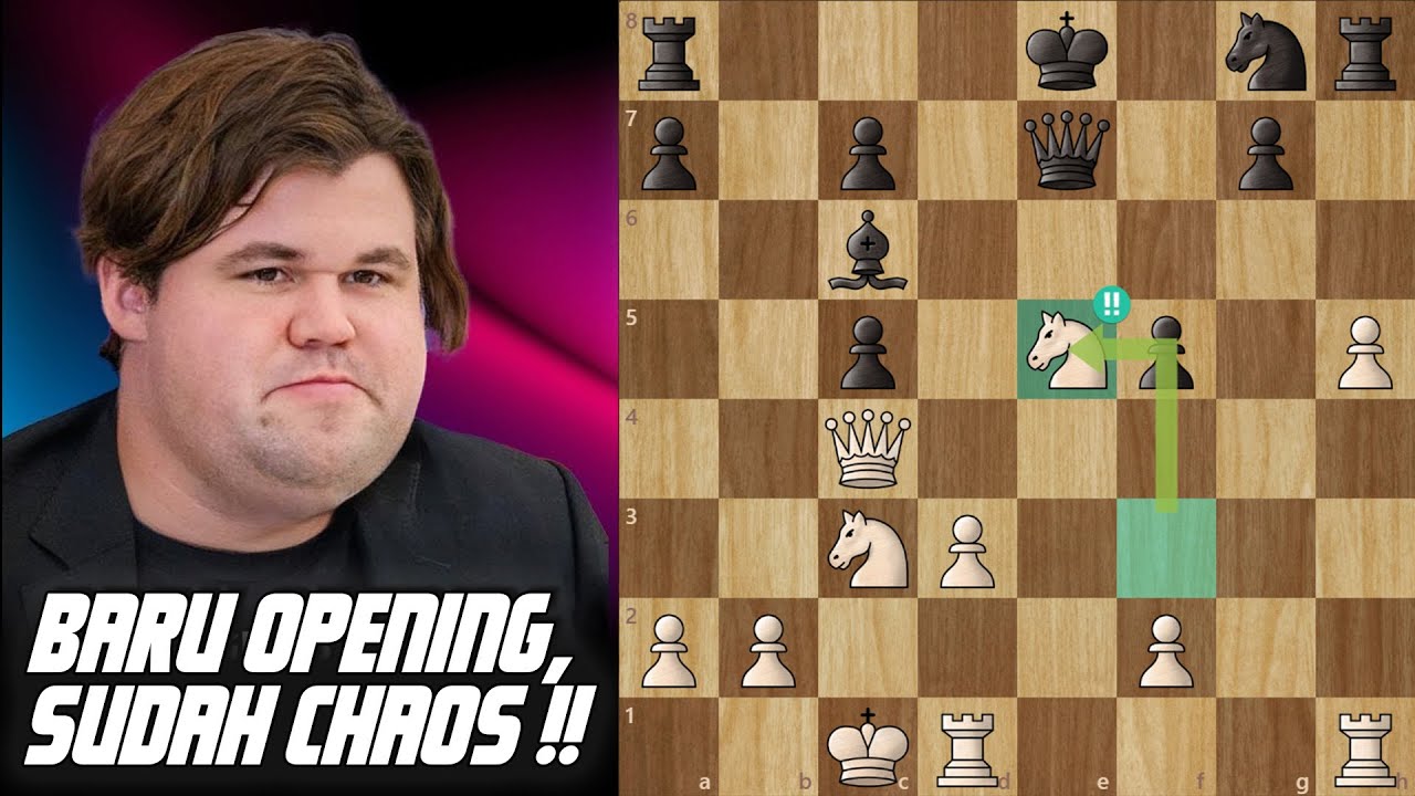 MAGNUS MEMAKAI OPENING TERBURUK, DAN COMEBACK KORBANIN PERWIRA !! Magnus vs GM Grzegorz Nasuta