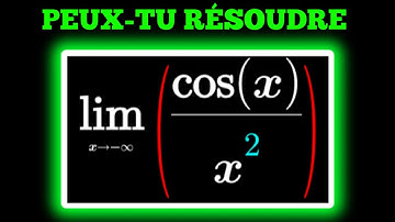 calculer la limite d