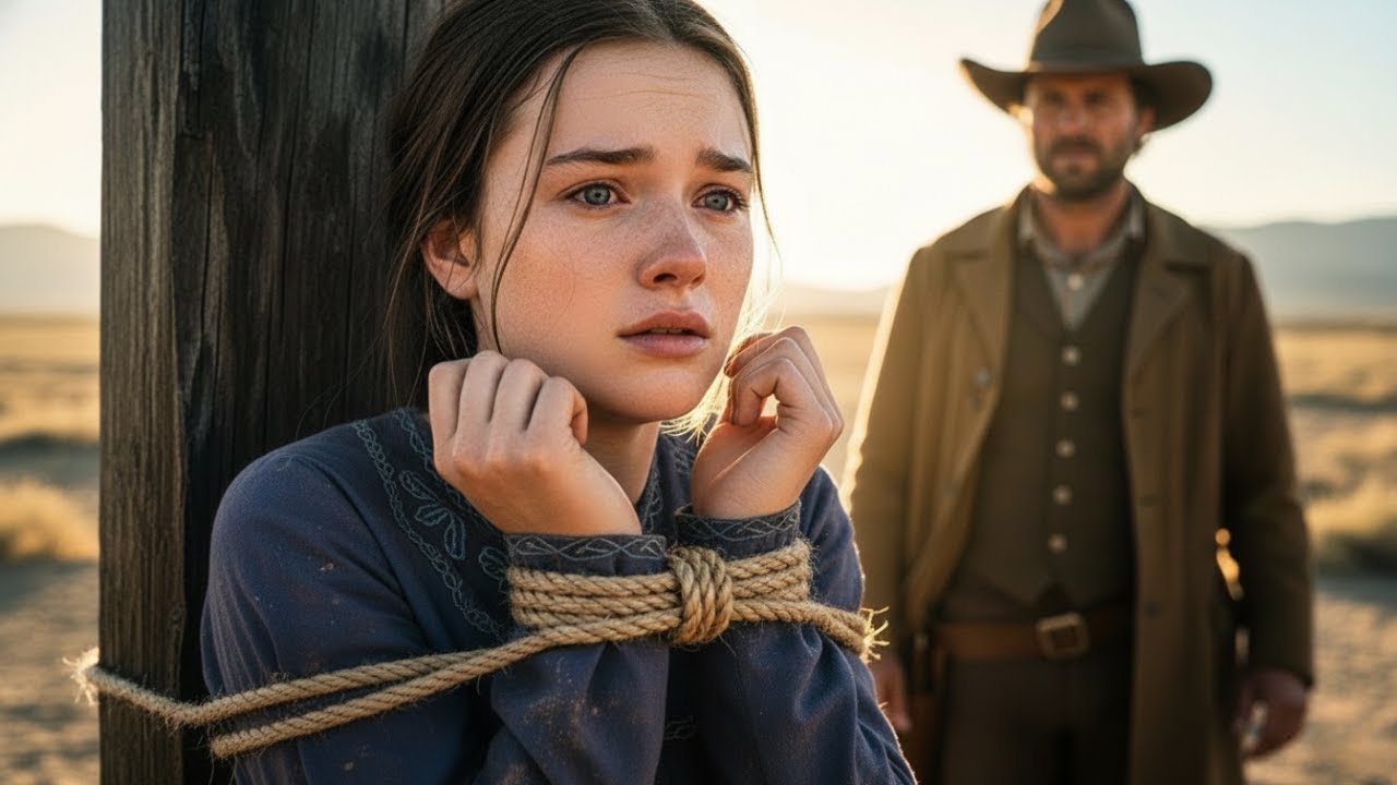 Kovboj přišel koupit koně — pak dívka svázaná provazem prosila: „Vezmi místo něj mě.“