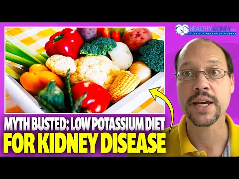 Kidney Disease and Potassium Levels Potassium Diet Foods and Chronic Kidney Disease MYTH BUSTED