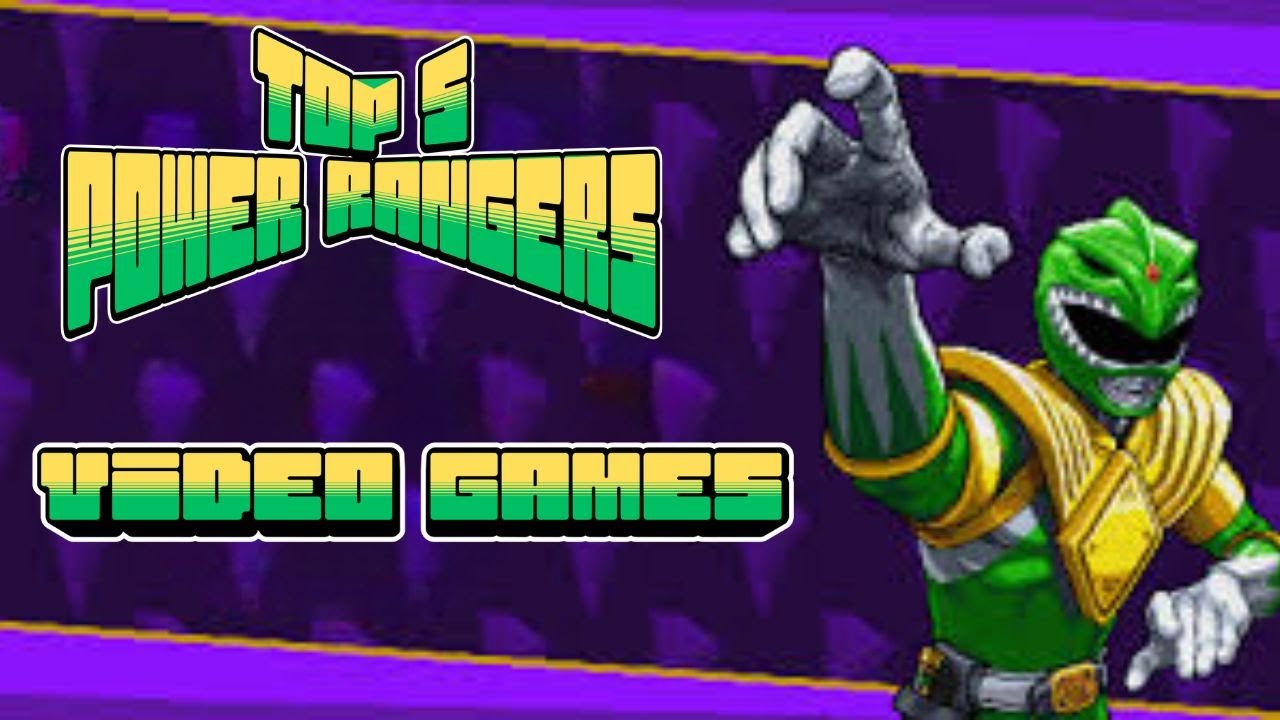 Top 5 Power Rangers Video Games Ranked | Ando’s Picks ⚡🎮 - YouTube
