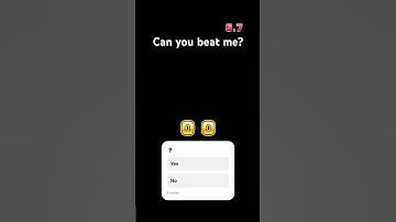 Can you beat me? #rap #music #song #tap #comment #poll #subscribe #like #shorts