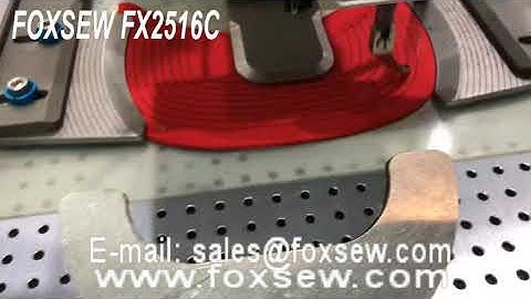 Automatic Visor Stitching Pattern Sewing Machine