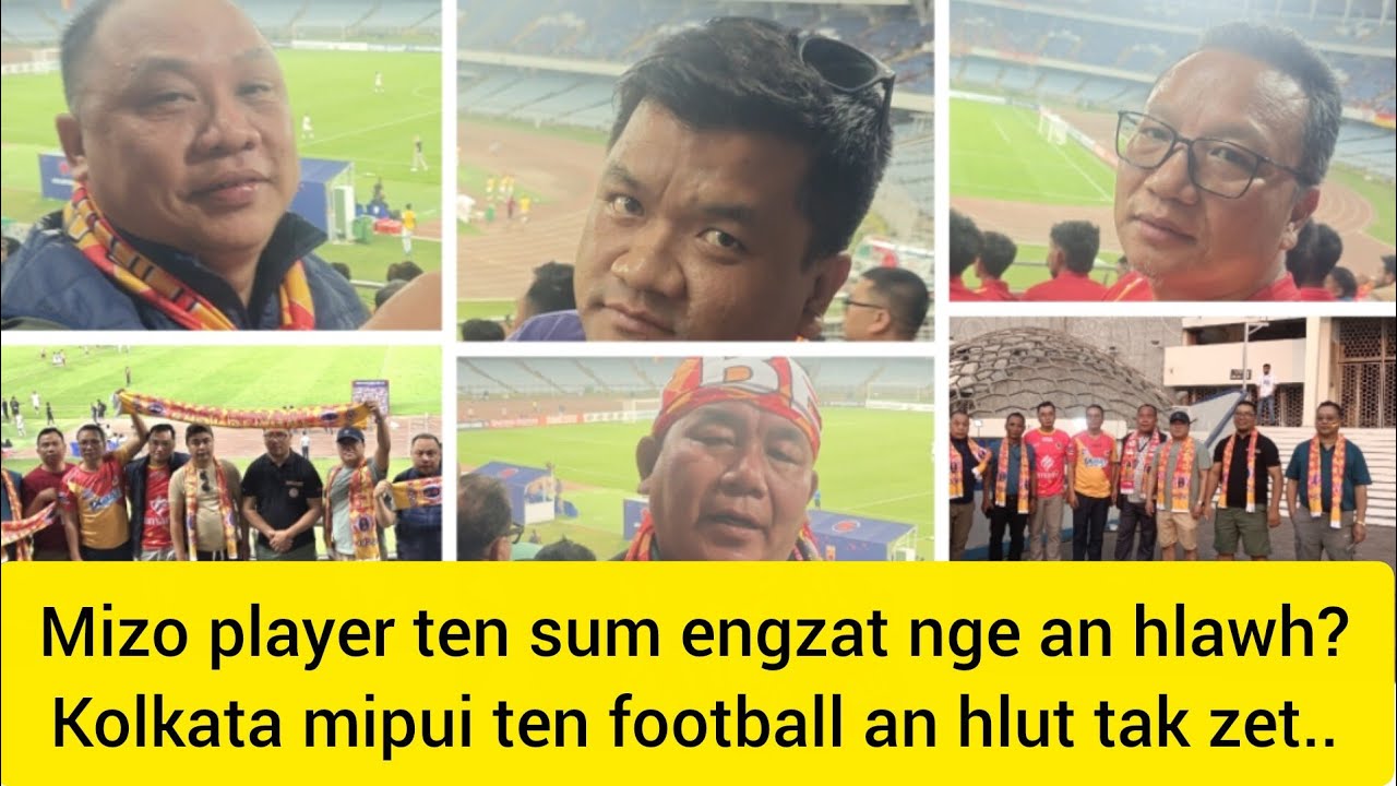 ISL East Bengal V S. Delhi, Kolkata ah kan en.  Mizo player te hlawh, etc. A hmun aṭangin