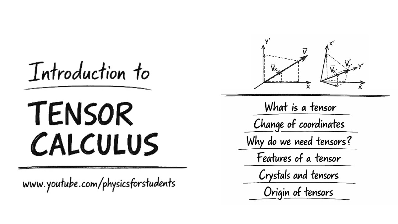 Tensor Calculus | Tensor Calculus for Beginners | Introduction to Tensor Calculus