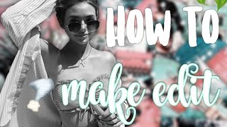 How to make edit || editingcherry tutorials ೃ༄