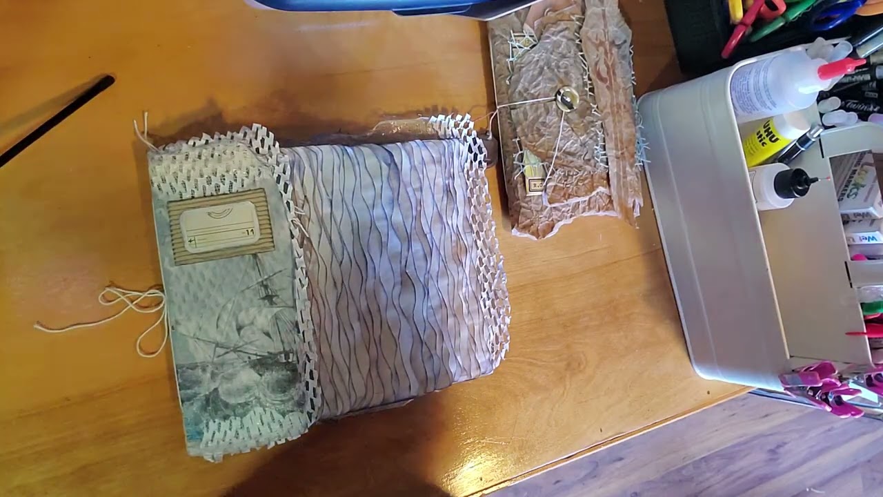 Creating Junkin' Journals and Ephemera part 1 - YouTube