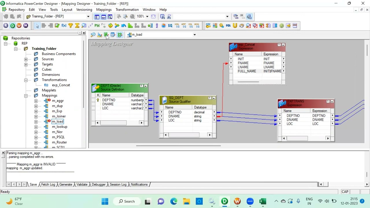 Informatica 10.2 Mapplet & Reusable Transformation