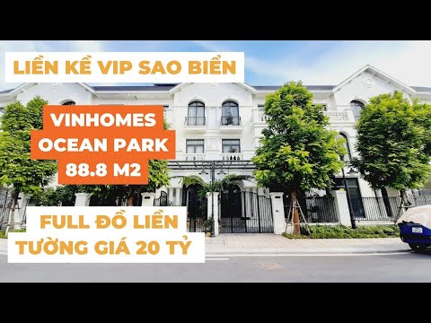 Video Bán Liền Kề Vip Sao Biển Vinhomes Ocean Park 88.8 m2,... - youtube