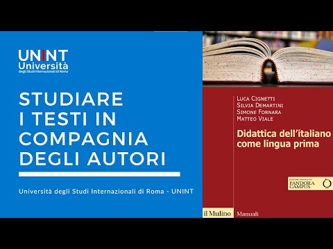 Studiare i testi in compagnia degli autori: Matteo Viale