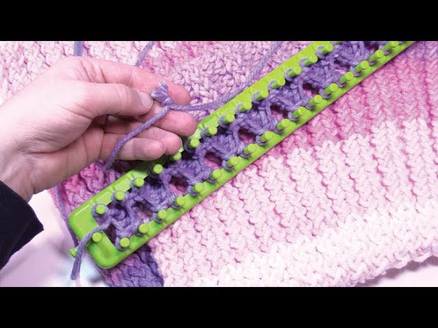 Loom Knit: Yarn Knots and Ball Changing, BEGINNER