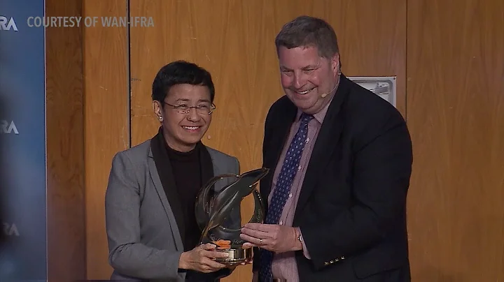 FULL VIDEO: Rappler CEO Maria Ressa wins the Golden Pen of Freedom Award