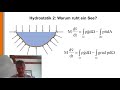 Vorlesung 5: Grundlagen der Hydrostatik