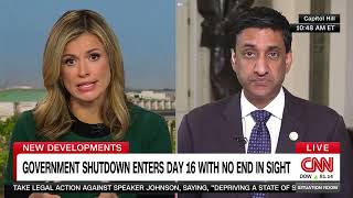 Ro Khanna on CNN's The Situation Room with Pamela Brown discussing the government shutdown Profile