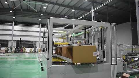 High speed horizontal carton erector servo case erectoring mahcine