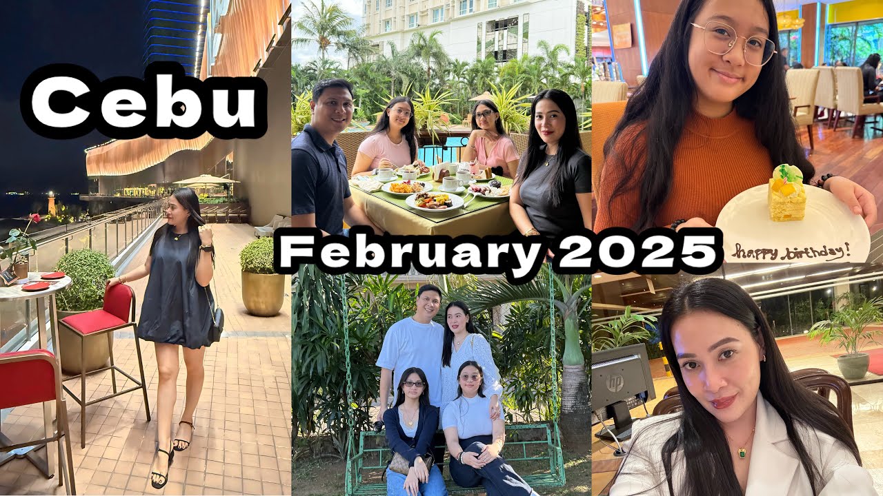 [TRAVEL] Cebu | Celebrating Daphne’s Birthday | Valentine’s Date | Family Time | Quick Trip | Food 