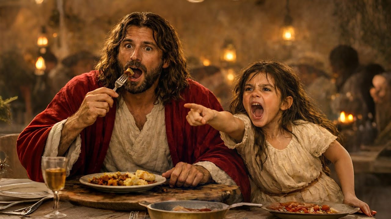 ¡NO COMAS! INTENTARON ENVENENAR LA COMIDA DE JESÚS… UNA NIÑA LO SALVÓ Y ABRIÓ UNA HERIDA DESCONOCIDA