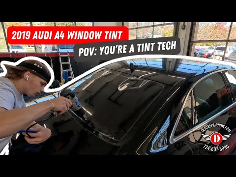 POV: You're a Tint Technician // Canonsburg, PA // 2019 Audi A4