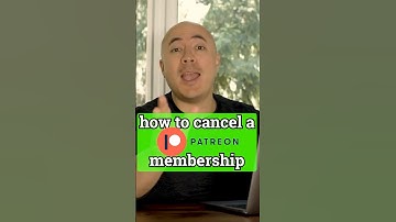 How To Cancel a Patreon Membership #shorts